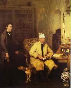 Sir David Wilkie The Letter of Introduction oil painting artist